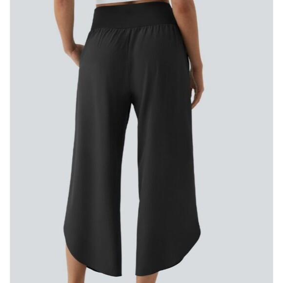 Halara Breezeful High Waisted Crossover Side Pocket Split Quick Dry Pants XS - Picture 2 of 10